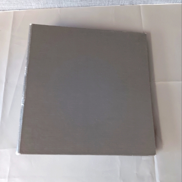 Vintage Photograph Scrapbook Album Gray Binder 68 Photos memento memory - Picture 1 of 7